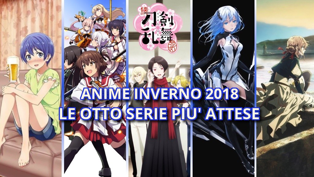 Anime Inverno 2018 - Le serie più attese